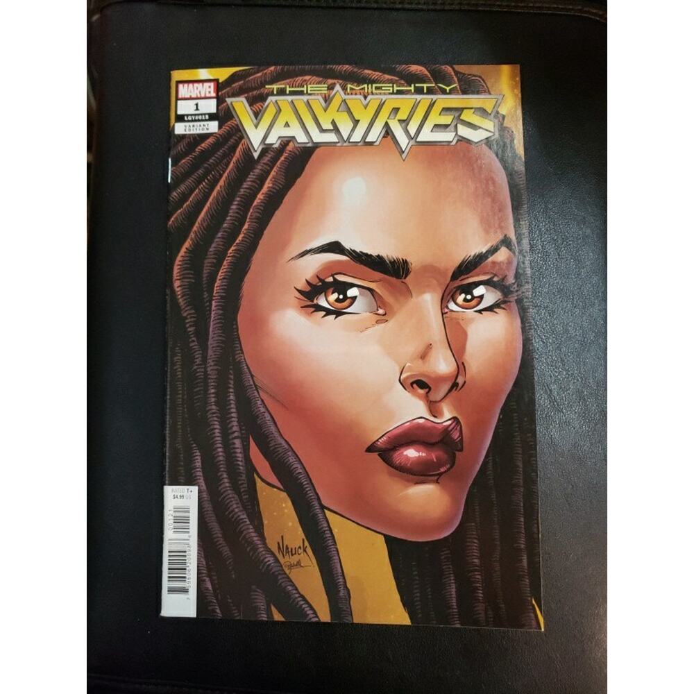 The Mighty Valkyries #1 Nauck Headshot Variant (Marvel Comics 2020) VF/NM